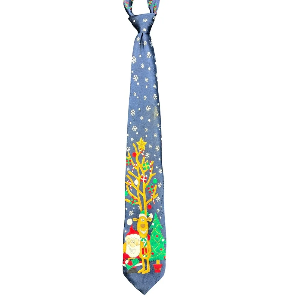 Yule Tie Greetings festive fun